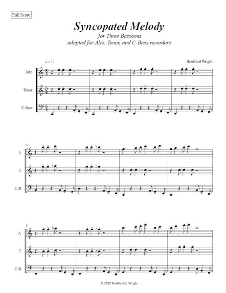 Music - New Music for Recorder - American Recorder Society