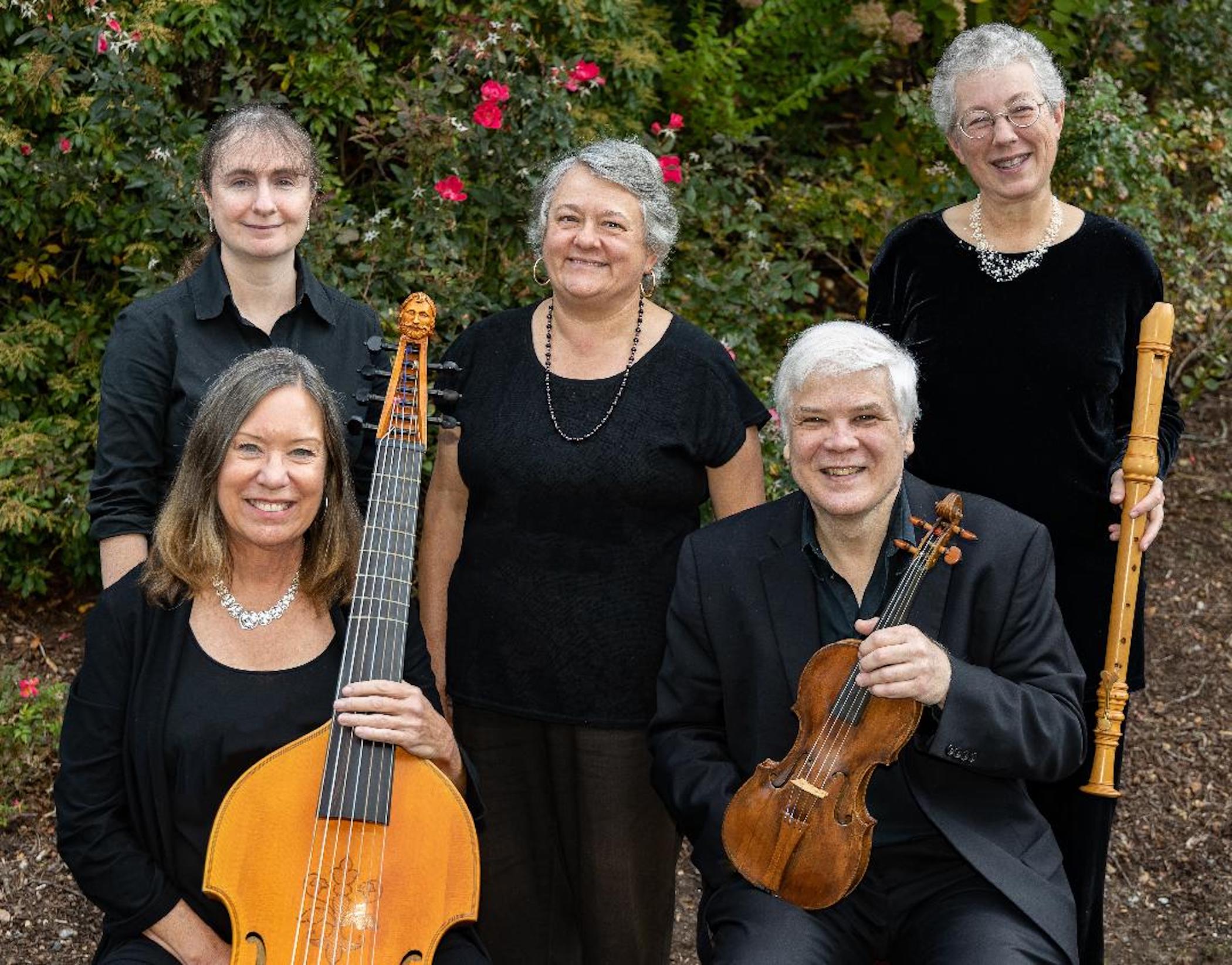Courante ensemble with soprano Joan Kirchner (Photo by Tom Noonan)
